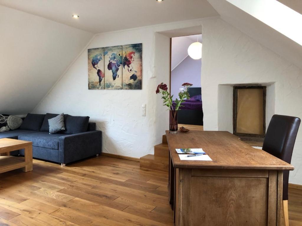 Ferienwohnung In Historischem Bauernhaus In Der Eifel Mettendorf Eksteriør bilde